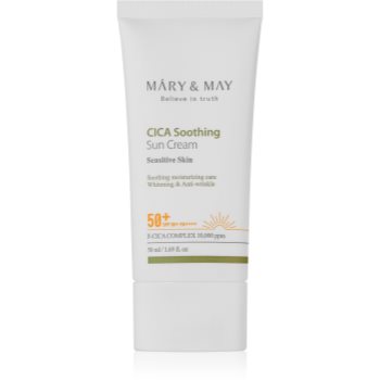 Mary&May Cica Soothing Crema protectiva si calmanta SPF 50+ - imagine 2